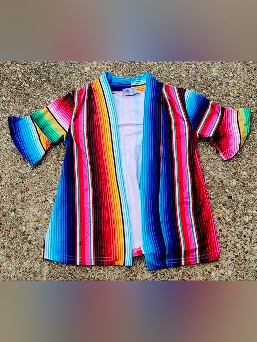 Girls Serape Kimono Jacket